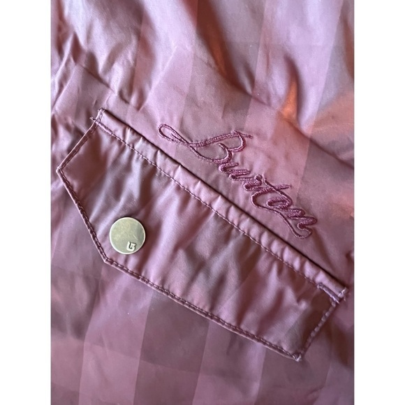 BURTON Snowboard Ski Technical Outdoor Hooded Faux Fur Gorpcore Parka Small - Picture 6 of 13